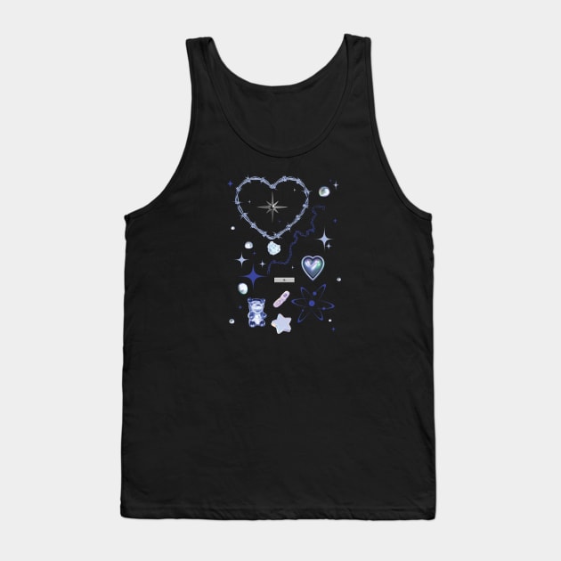 Y2K Aesthetic Tank Top by Milochka